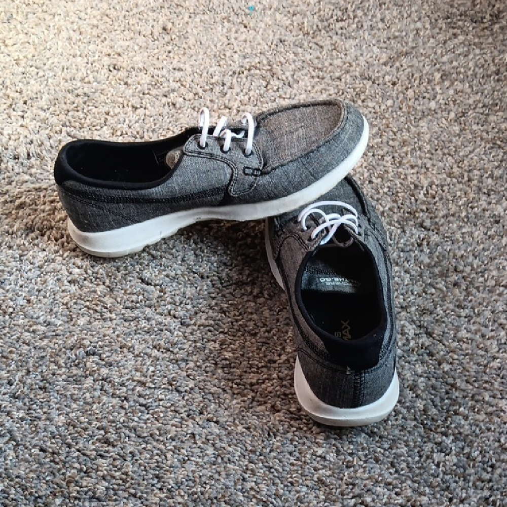 Skechers Women's Charcoal Boat Shoes - Picture 2 of 4